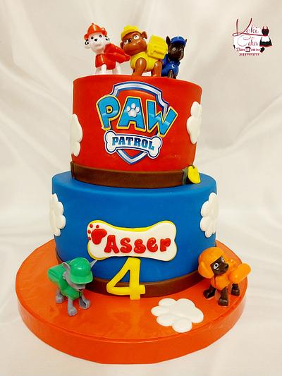 "Paw Patrol cake" - Cake by Noha Sami