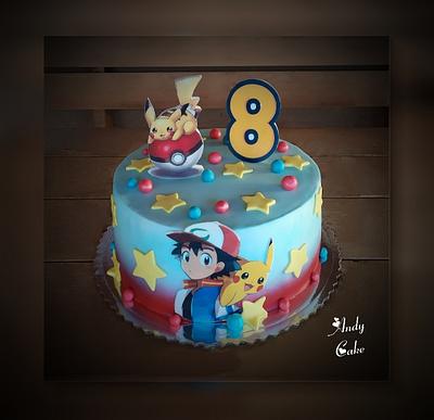 Pokemon birthday cake - Cake by AndyCake