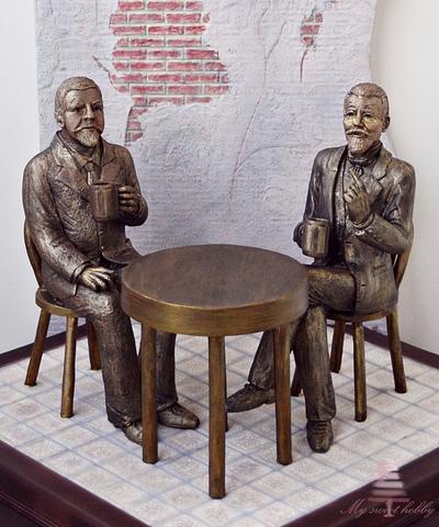 Proshek Brothers monument - Cake by Albena Nacheva