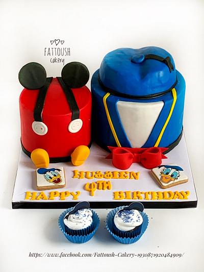 Donald duck cake  - Cake by Fattoush 