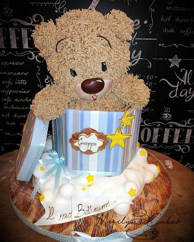 Baby bear - Cake by Marilyn' s Cakes 