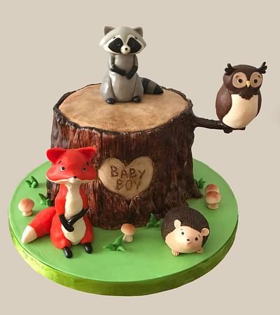Forest Friends - Cake by Snezana
