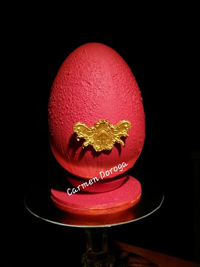 Easter Chocolate sculptures  - Cake by Carmen Doroga