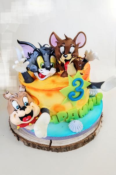 Tom and Jerry - Cake by Tanya Shengarova