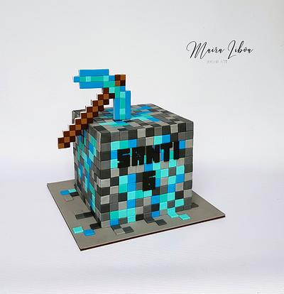 Minecraft - Cake by Maira Liboa