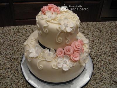 Weddin cakes - Cake by cindy Zimmerman