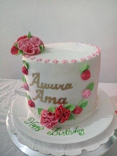 Roses - Cake by Tasha