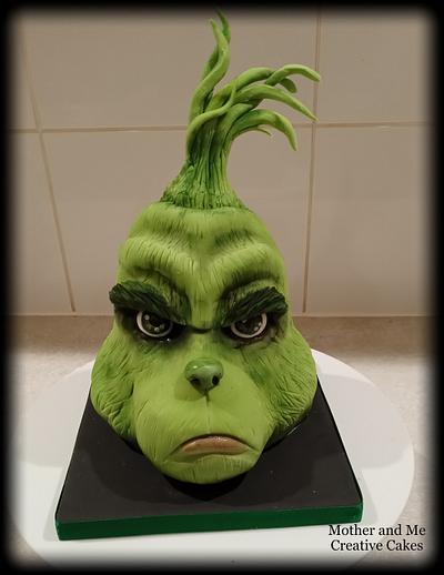 Grinch Carved Cake - Cake by Mother and Me Creative Cakes