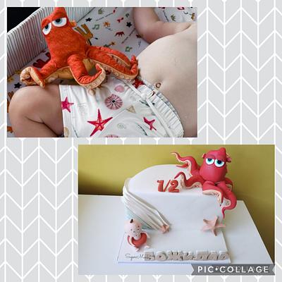 Boy's favorite octopus toy cake - Cake by Stamena Dobrudjelieva