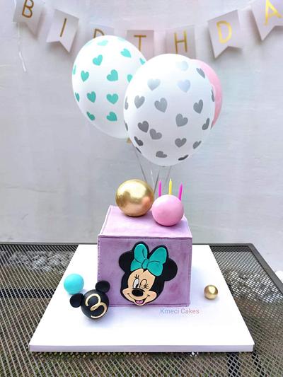 Minnie Mouse  - Cake by Kmeci Cakes 