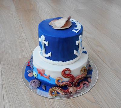 Sea inspiration  - Cake by Janka
