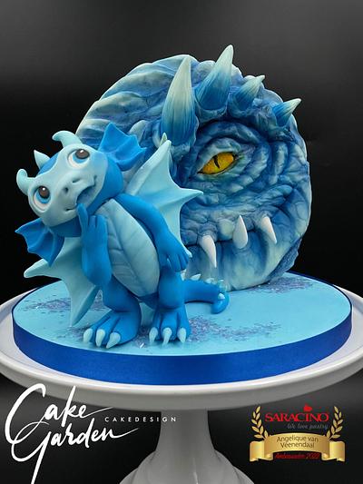Dragon cake  - Cake by Cake Garden 