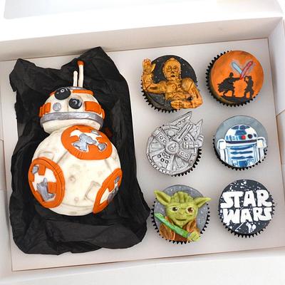 Star Wars Bento Cake Box - Cake by Juliana’s Cake Laboratory 