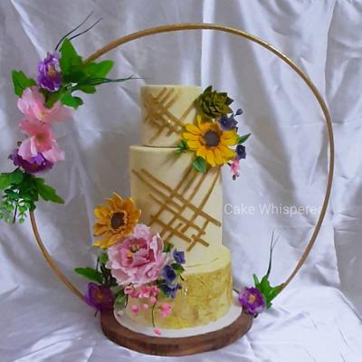 Circular Beauty - Cake by Neha Jaiswal 