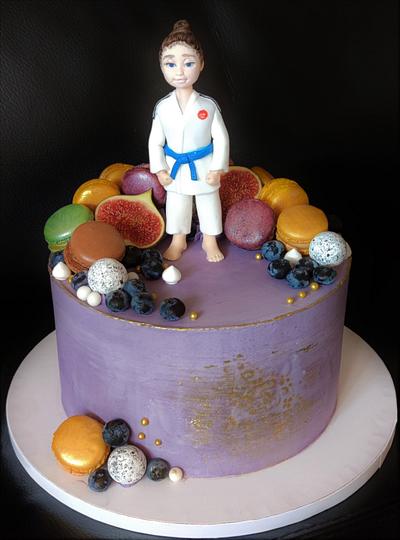 judo - Cake by OSLAVKA