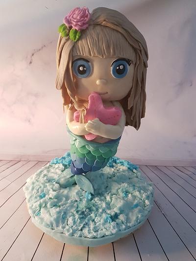 Mermaid cake - Cake by Shaymaosama