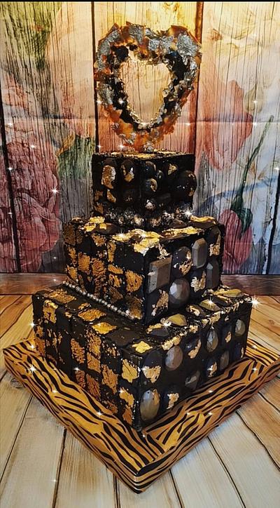 Black&Gold - Cake by Evgeniq Asparuhova