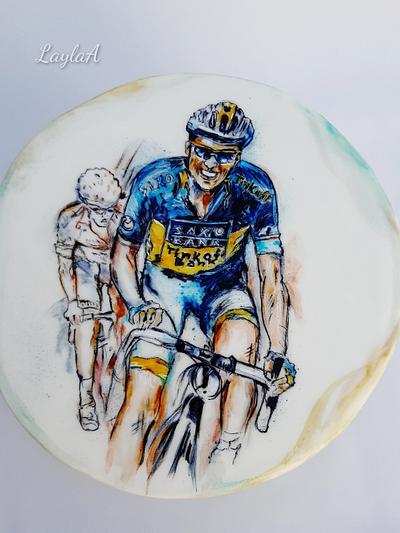 For cyclist  - Cake by Layla A