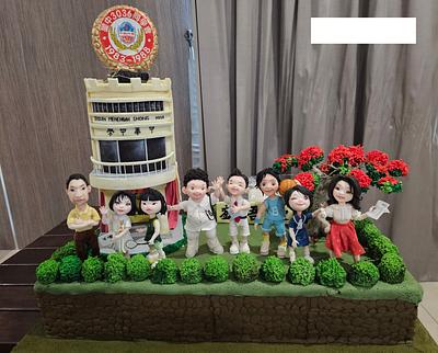 A School Team Cake - Cake by Ms. V