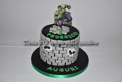The incredible Hulk cake - Cake by Daria Albanese