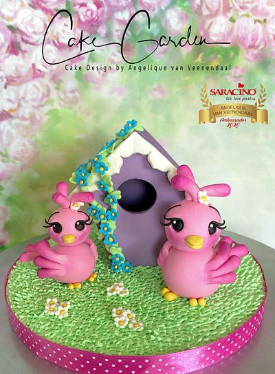 Birdhouse  - Cake by Cake Garden 