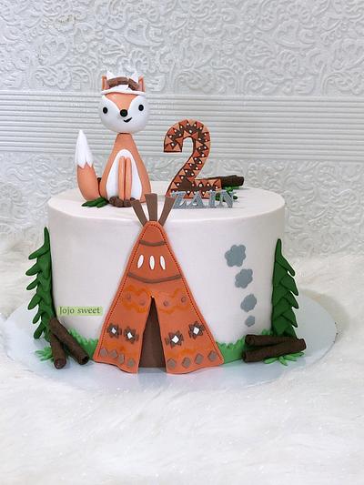Fox 🦊 cake  - Cake by Jojosweet