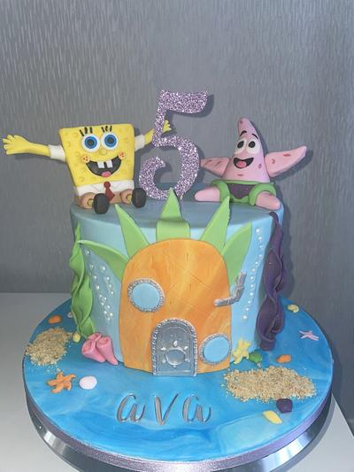 Spongebob Cake - Cake by kim_g