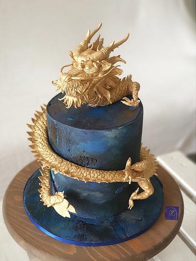 Dragon Cake  - Cake by Ms. V
