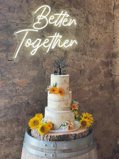 Wedding cake - Cake by Popsue