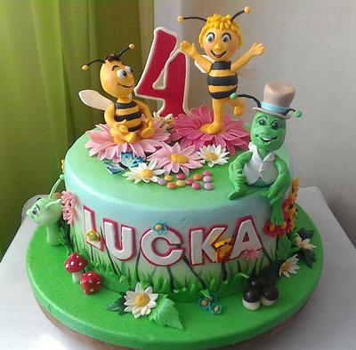 Maya the bee and friends - Cake by luhli