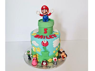 It's Mario!!  - Cake by Donna Tokazowski- Cake Hatteras, Martinsburg WV