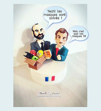 👥Caricatures👥 - Cake by Ornella Marchal 