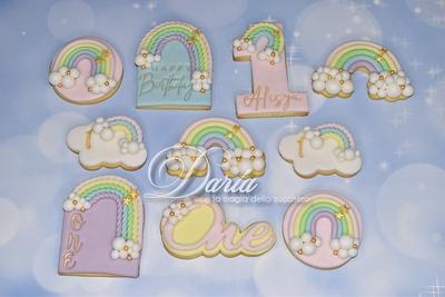 Rainbow cookies - Cake by Daria Albanese