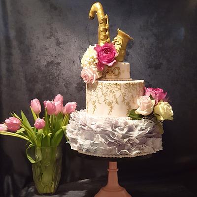 40 birthday cake - Cake by Justyna Rebisz 