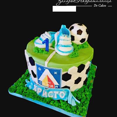 Football cake - Cake by Desislavako