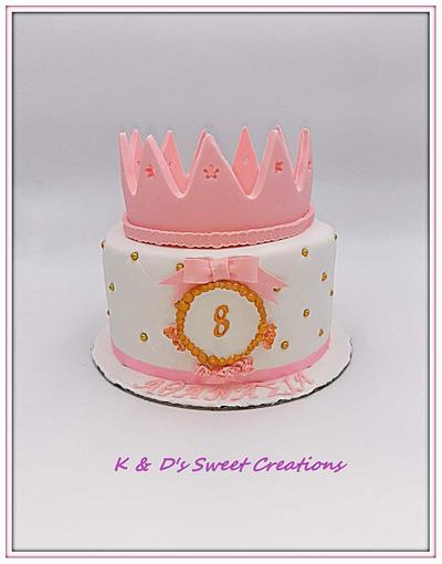 Princess cake - Cake by Konstantina - K & D's Sweet Creations