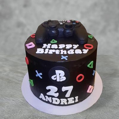PlayStation cake 🎂 - Cake by Julie's Cakes 