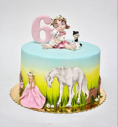 Cake for little girl - Cake by Silvia