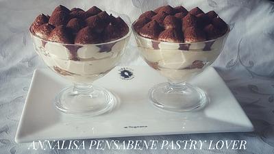 Spoon Poetry simply TIRAMISU' - Cake by Annalisa Pensabene Pastry Lover