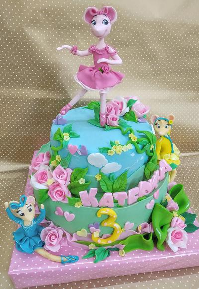 Angelina ballerina cake - Cake by Tanya Shengarova