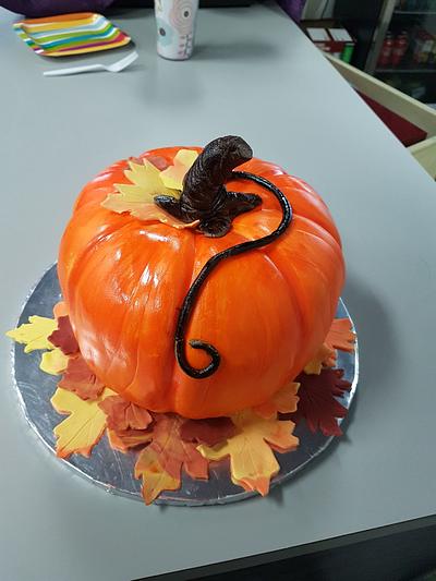 Pumpkin cake - Cake by ImagineCakes