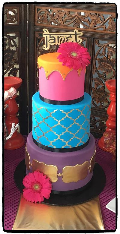 Bollywood cake - Cake by Rhona