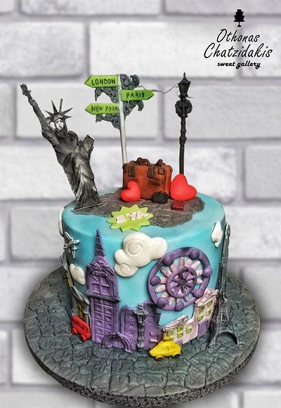 Traveler's cake - Cake by Othonas Chatzidakis 