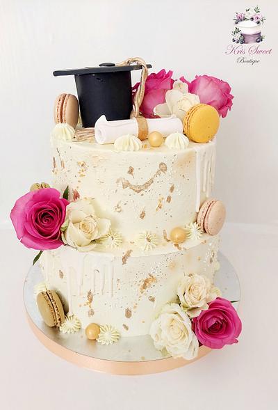 Graduation cake - Cake by Kristina Mineva