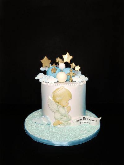 Christening cake - Cake by Dari Karafizieva