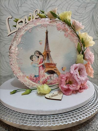 Láska v Paríži  - Cake by macka