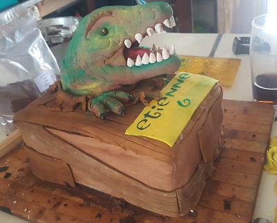 Dino cake - Cake by Del.wls
