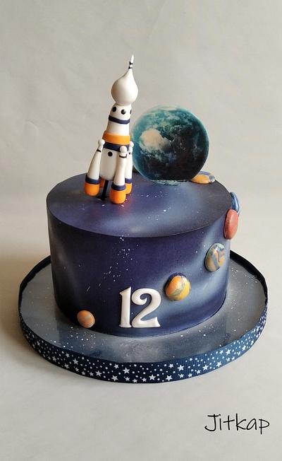 Universe cake - Cake by Jitkap