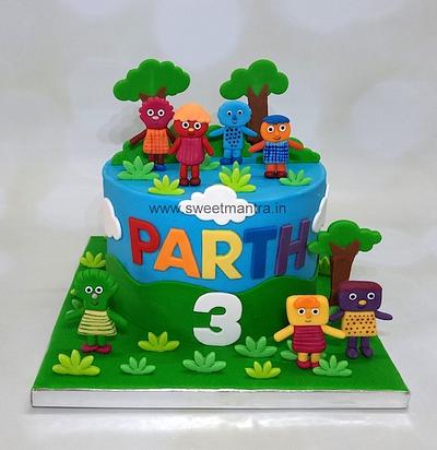 Noodle and Pals cake - Cake by Sweet Mantra Homemade Customized Cakes Pune