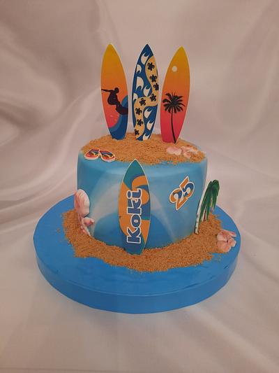 "Sea surfing cake" - Cake by Noha Sami